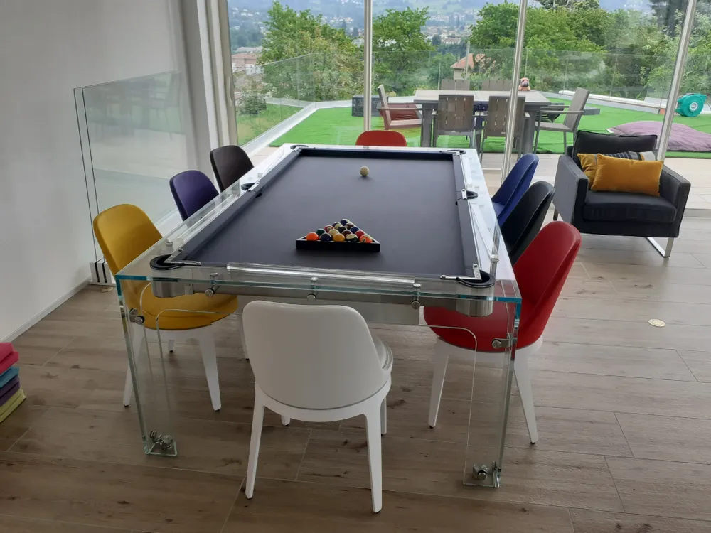 Dining Tables - Pool table Carat Light - BILLARDS ET BABY-FOOT TOULET