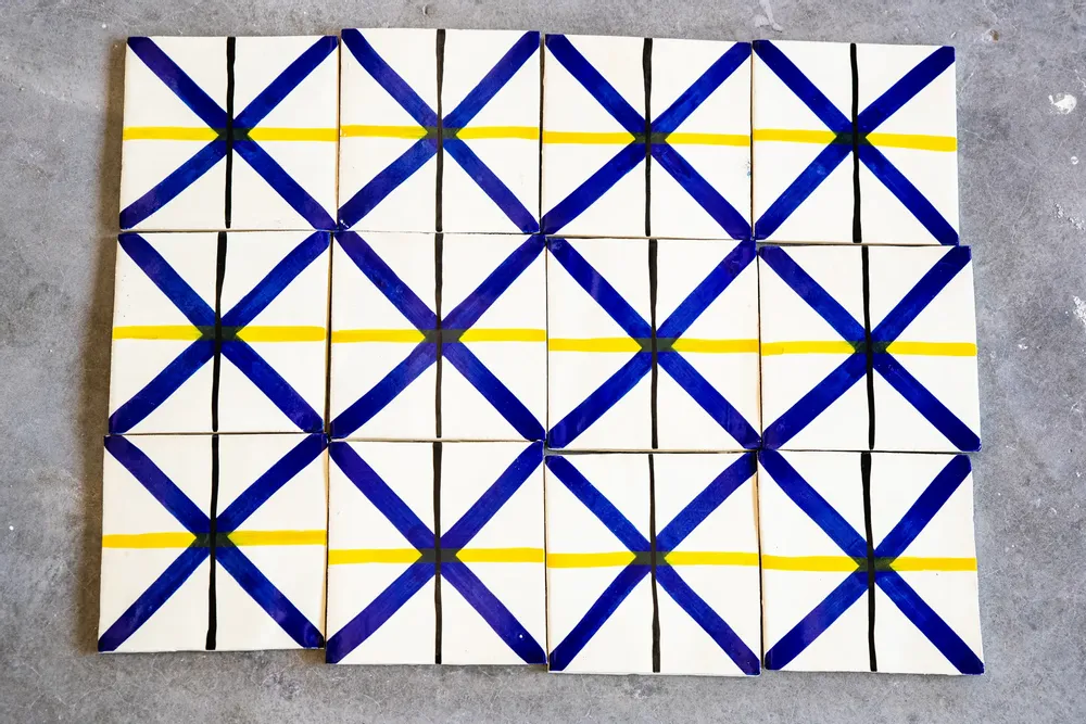 Faience tiles - “Tavira” Collection by Bela Silva - VIÚVA LAMEGO