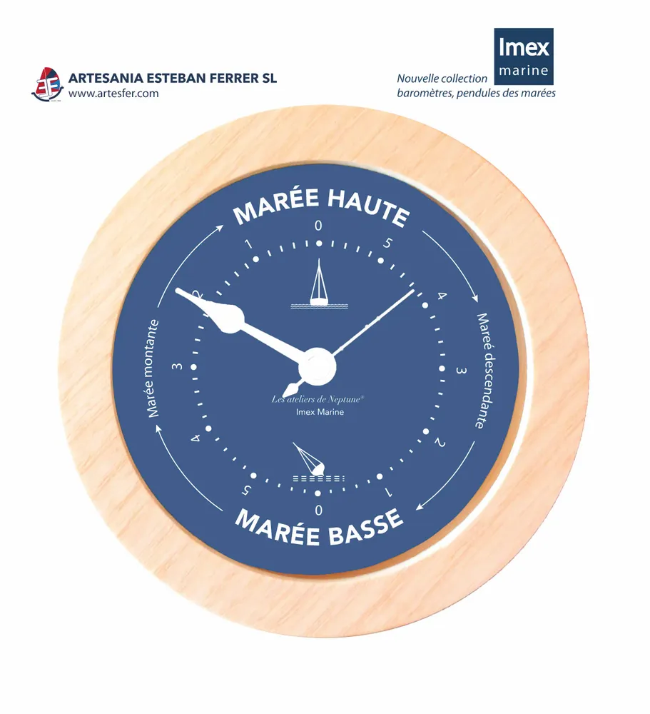 Horloges - PENDULE DE MARÉE IMEX MARINE - ARTESANIA ESTEBAN FERRER