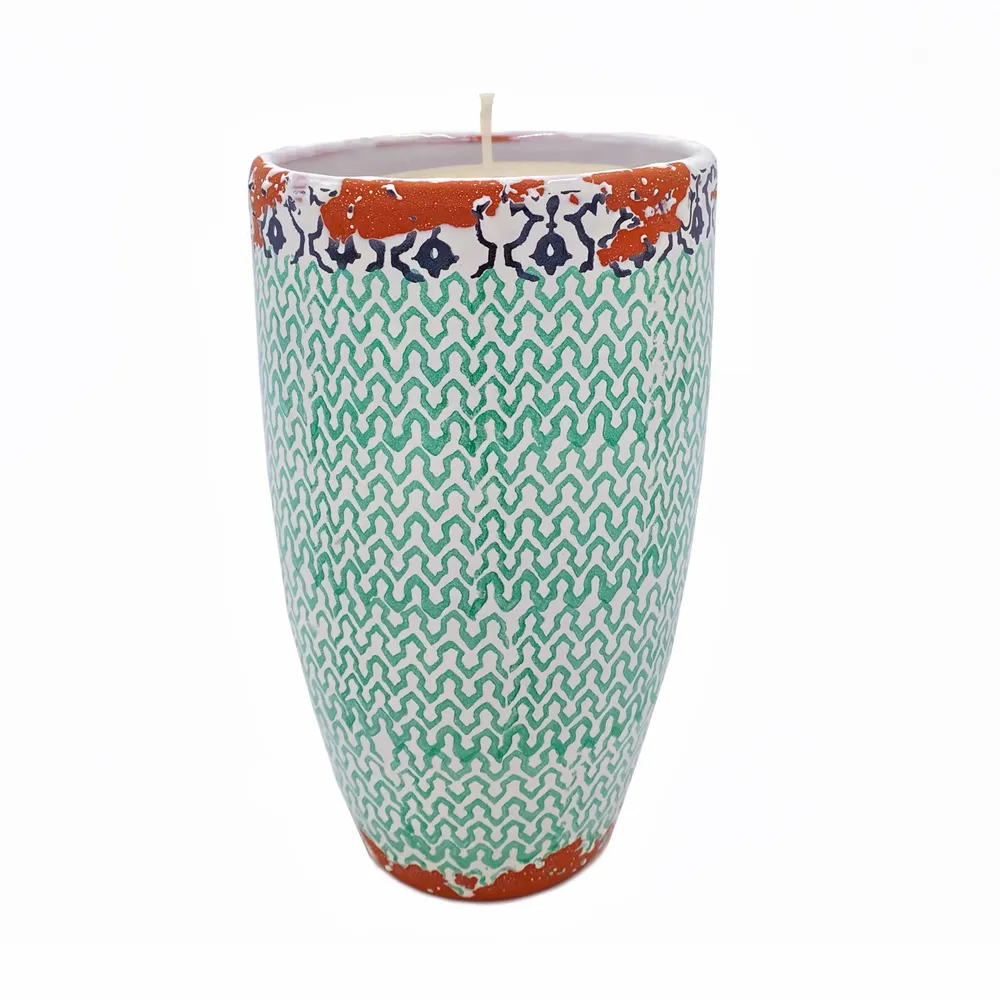 Candles - Ethnic inspired ceramic scented candles - WAX DESIGN - BARCELONA
