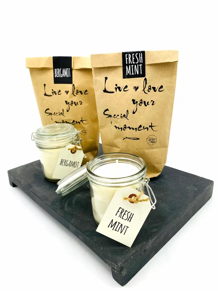 Candles - Handmade Vintage style scented candles - WAX DESIGN - BARCELONA