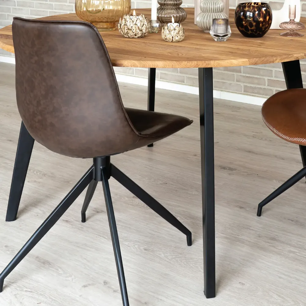 Chairs - Monaco dining chair with swivel function - HOUSE NORDIC APS