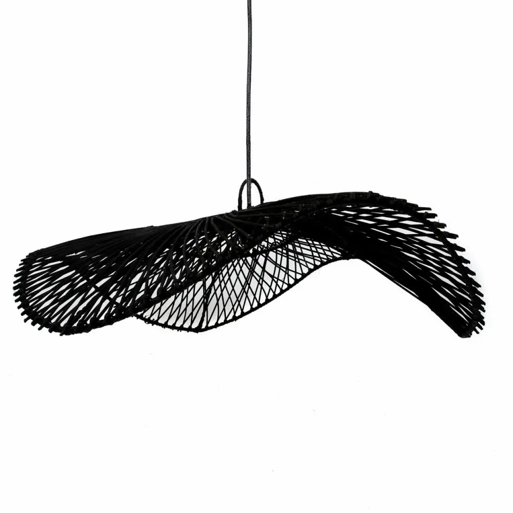 Hanging lights - The Chapeau Pendant - Black - L - BAZAR BIZAR LIVING