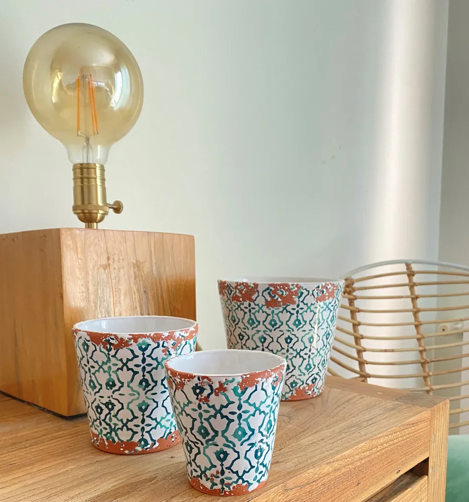 Candles - New Batik ceramic scented candles - WAX DESIGN - BARCELONA