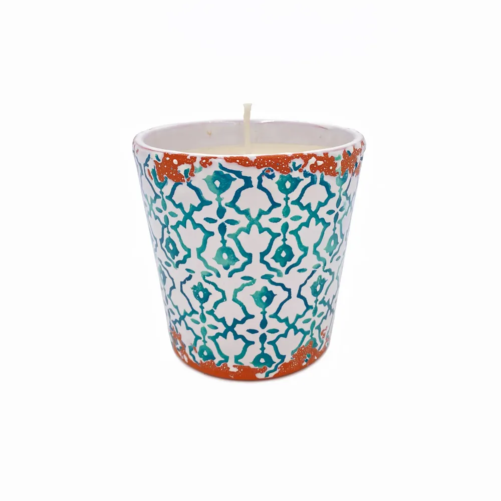 Candles - New Batik ceramic scented candles - WAX DESIGN - BARCELONA