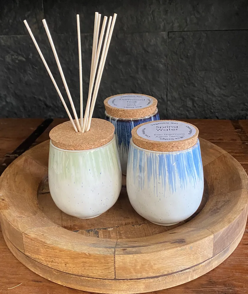 Candles - Mediterranean ceramic scented candles - WAX DESIGN - BARCELONA