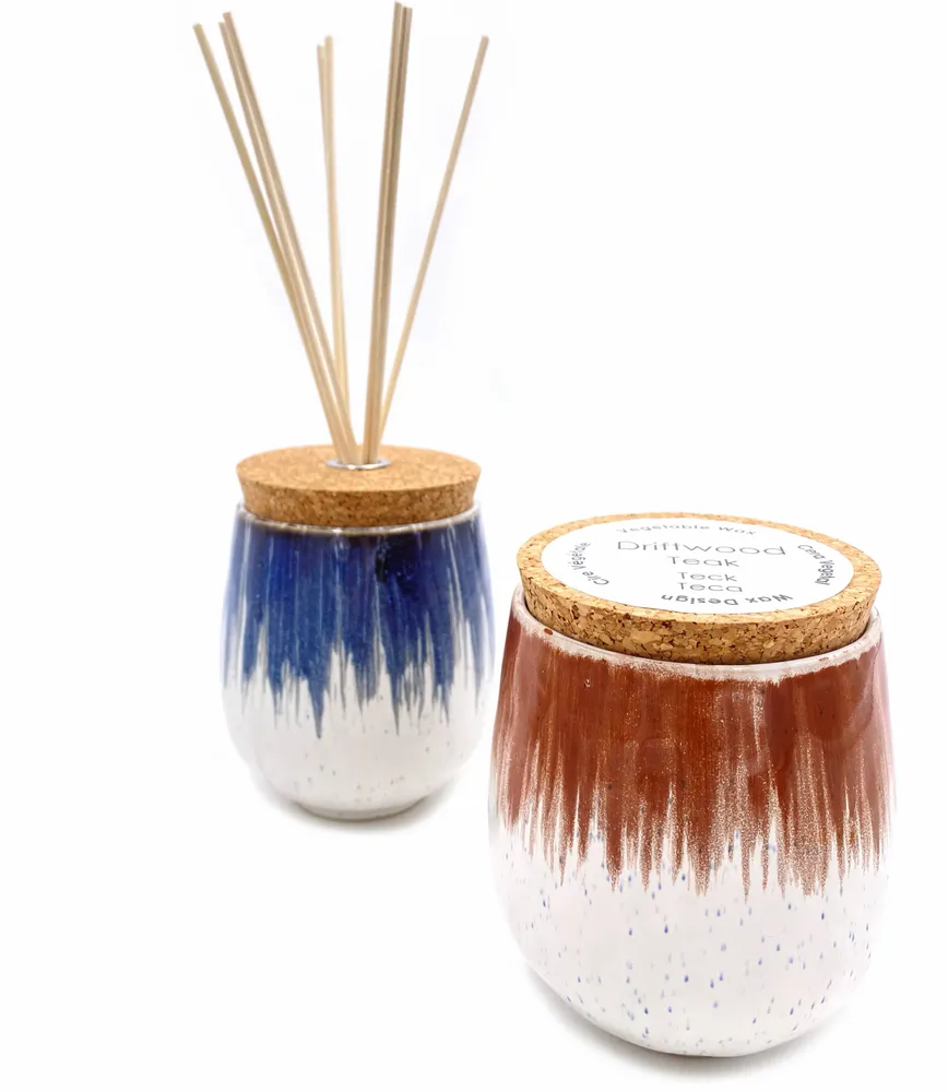 Candles - Mediterranean ceramic scented candles - WAX DESIGN - BARCELONA