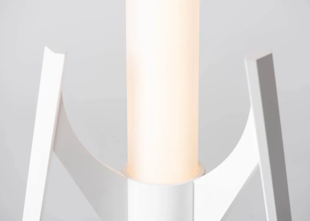 Lampes de table - Lampe de Table I Head in Stars I Blanche - SOFTICATED