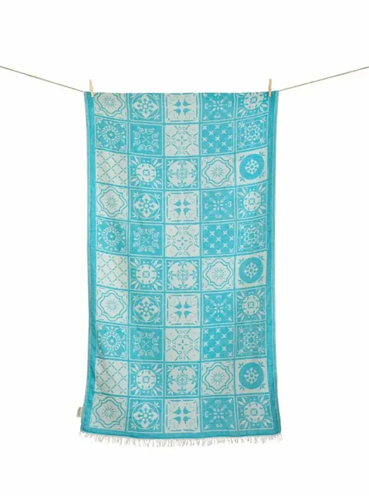 Bath towels - Beach Towels PLAKAKIA - AELIA ANNA