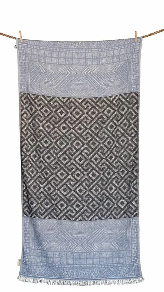 Bath towels - Beach Towels ELOUNTA & KARISTOS - AELIA ANNA