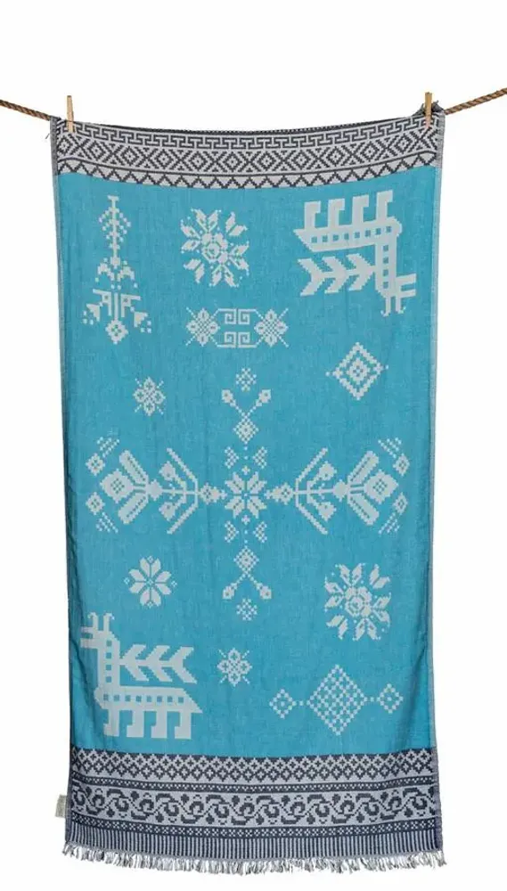 Bath towels - Beach Towels KENTIMA & AEGIALI - AELIA ANNA