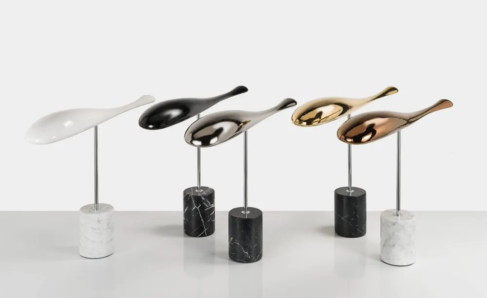 Table lamps - Table and Desk lamp Flying Fish - Copper - SOFTICATED