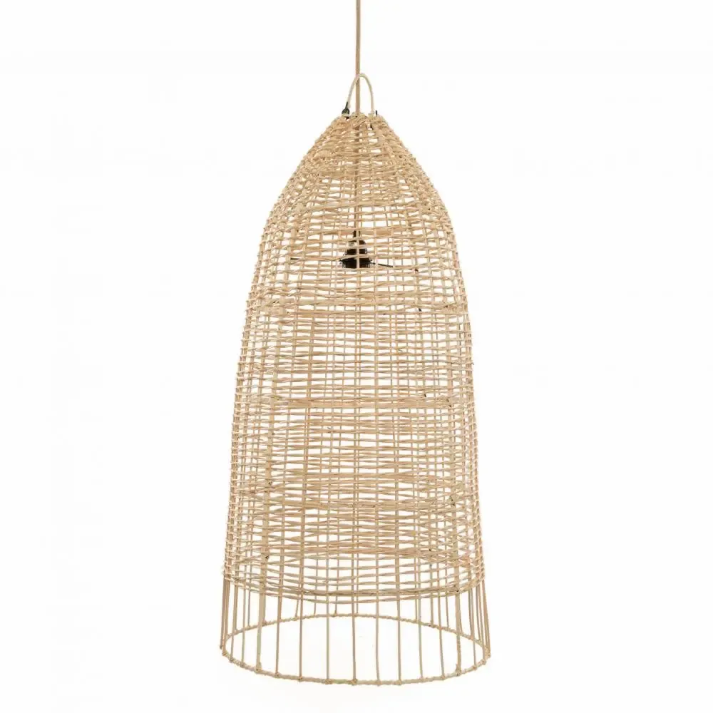 Hanging lights - The Elba Pendant - Natural - L - BAZAR BIZAR LIVING