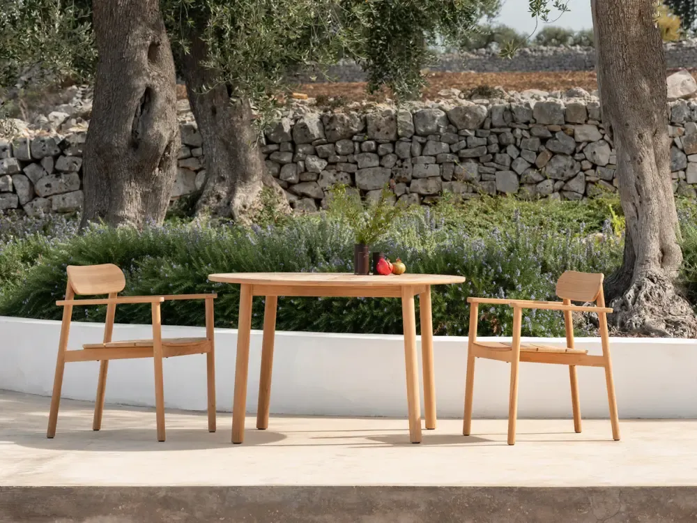 Fauteuils de jardin - Freya dining armchair - VINCENT SHEPPARD