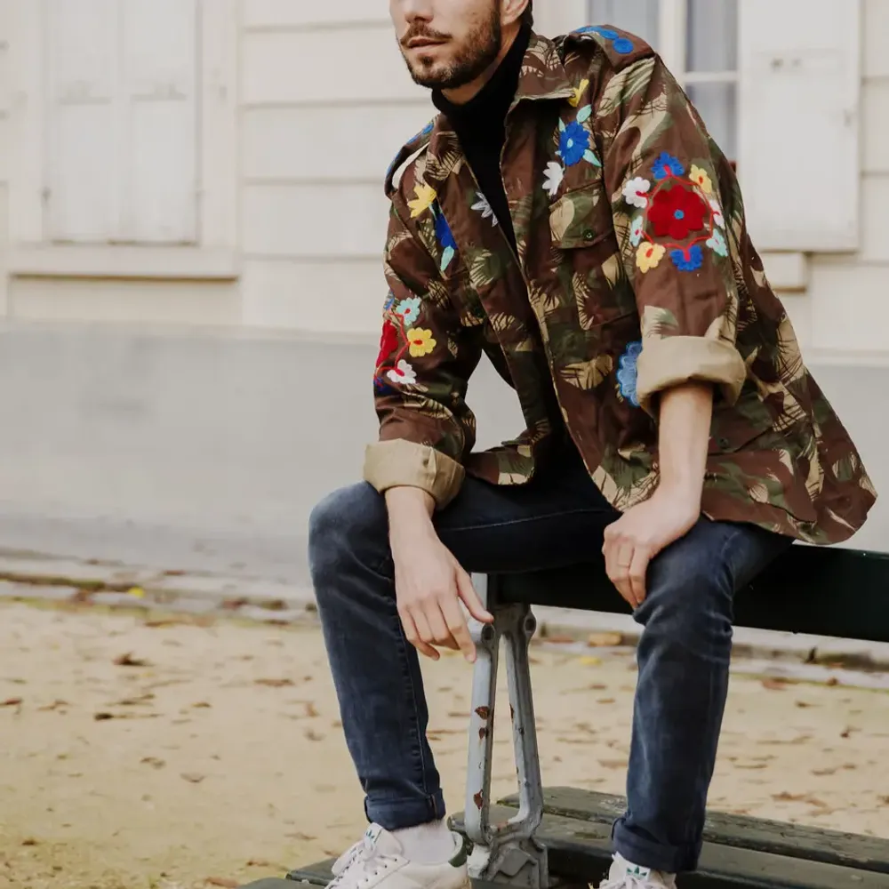 Prêt-à-porter - VESTE MILITAIRE KADHAEE - CURIOSITY LAB