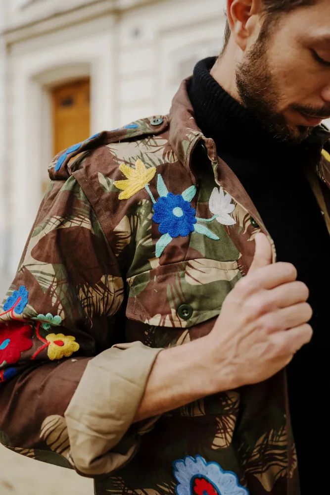 Prêt-à-porter - VESTE MILITAIRE KADHAEE - CURIOSITY LAB