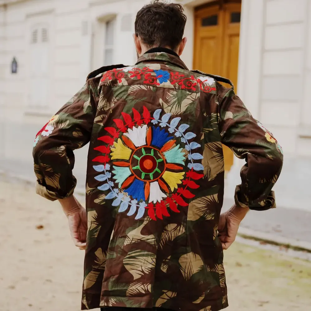 Prêt-à-porter - VESTE MILITAIRE KADHAEE - CURIOSITY LAB