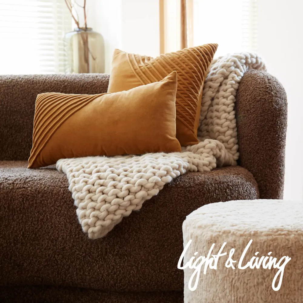 Plaids - Plaid "KNITTED" - LIGHT & LIVING