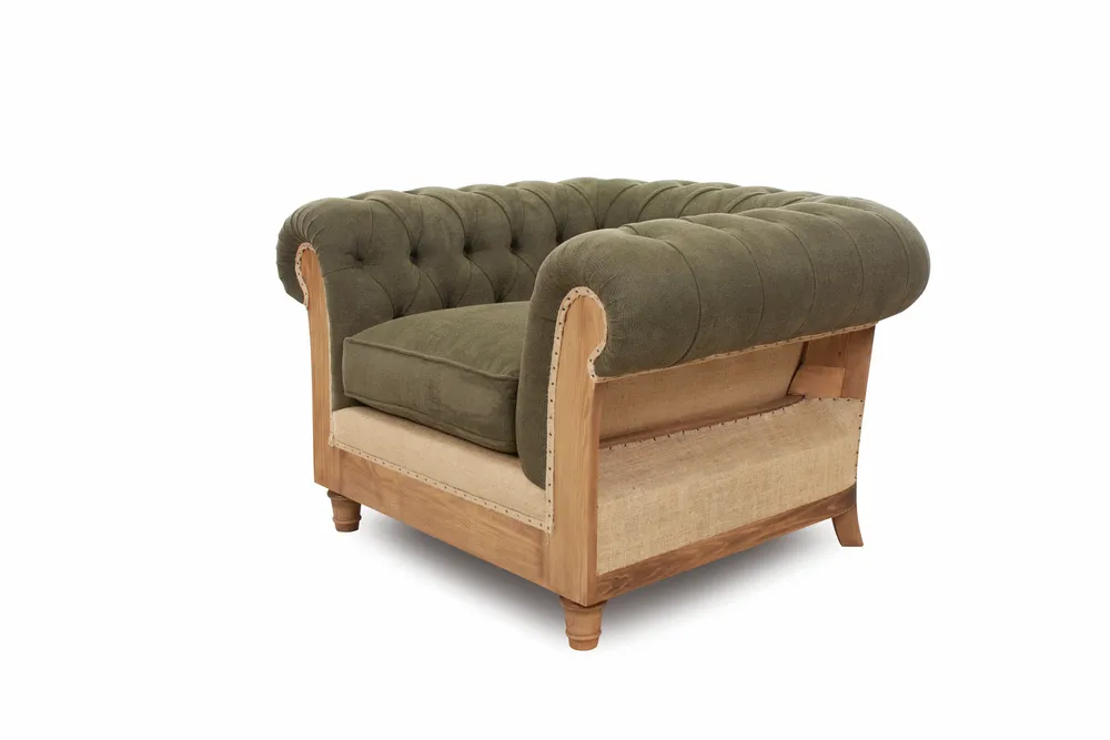 Sofas for hospitalities & contracts - Chesterfield Loor Essence | Armchair - CREARTE COLLECTIONS