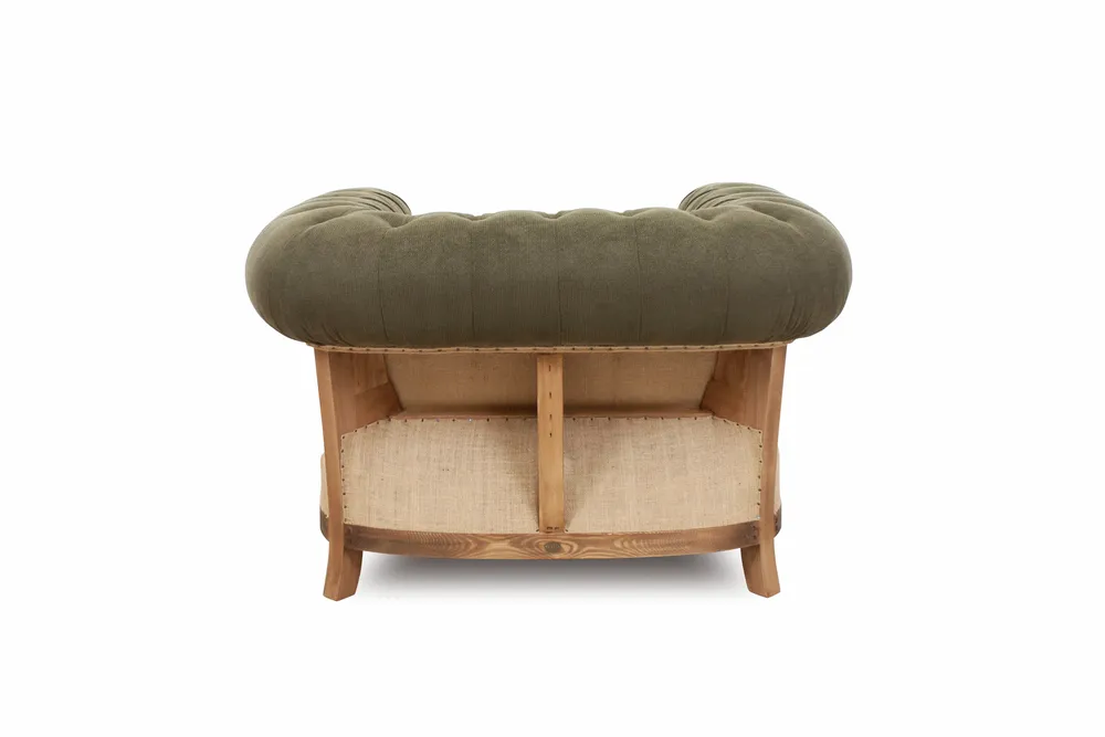 Sofas for hospitalities & contracts - Chesterfield Loor Essence | Armchair - CREARTE COLLECTIONS