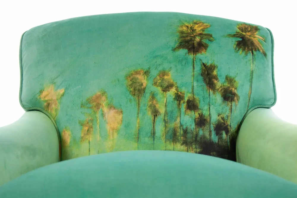 Fauteuils - Bourbon Palmiers Essence Maison Lévy | Fauteuil - CREARTE COLLECTIONS