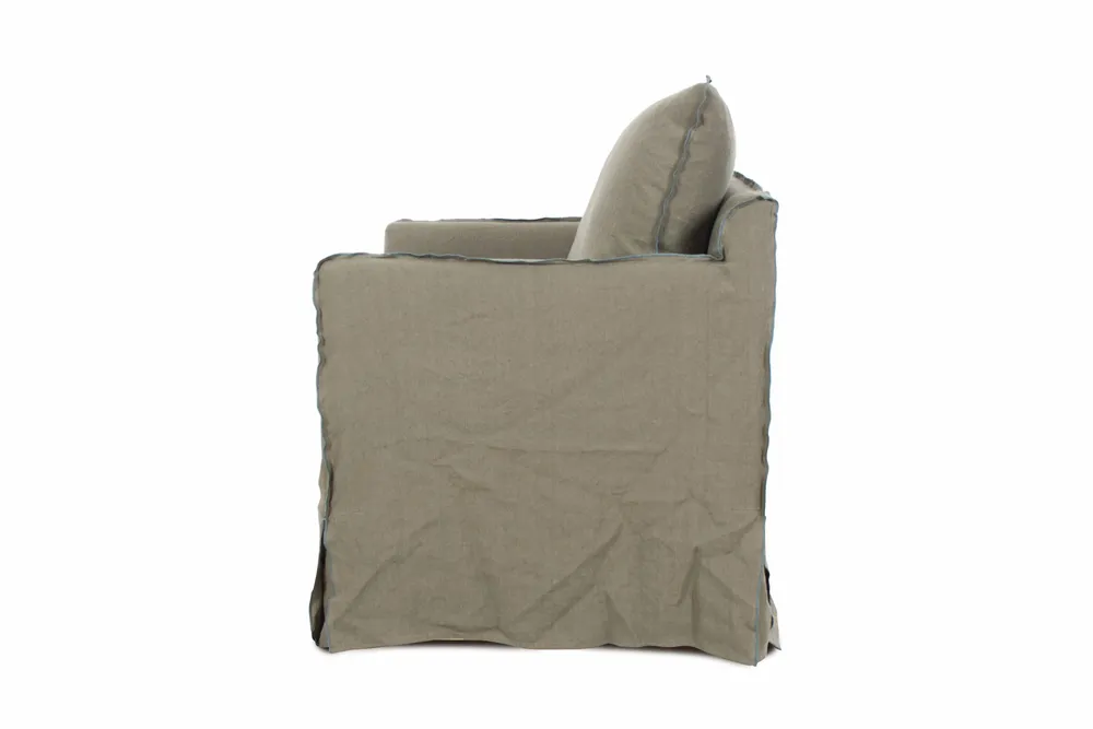 Armchairs - Tama Contemporain | Armchair with removable fabric cover - CREARTE COLLECTIONS