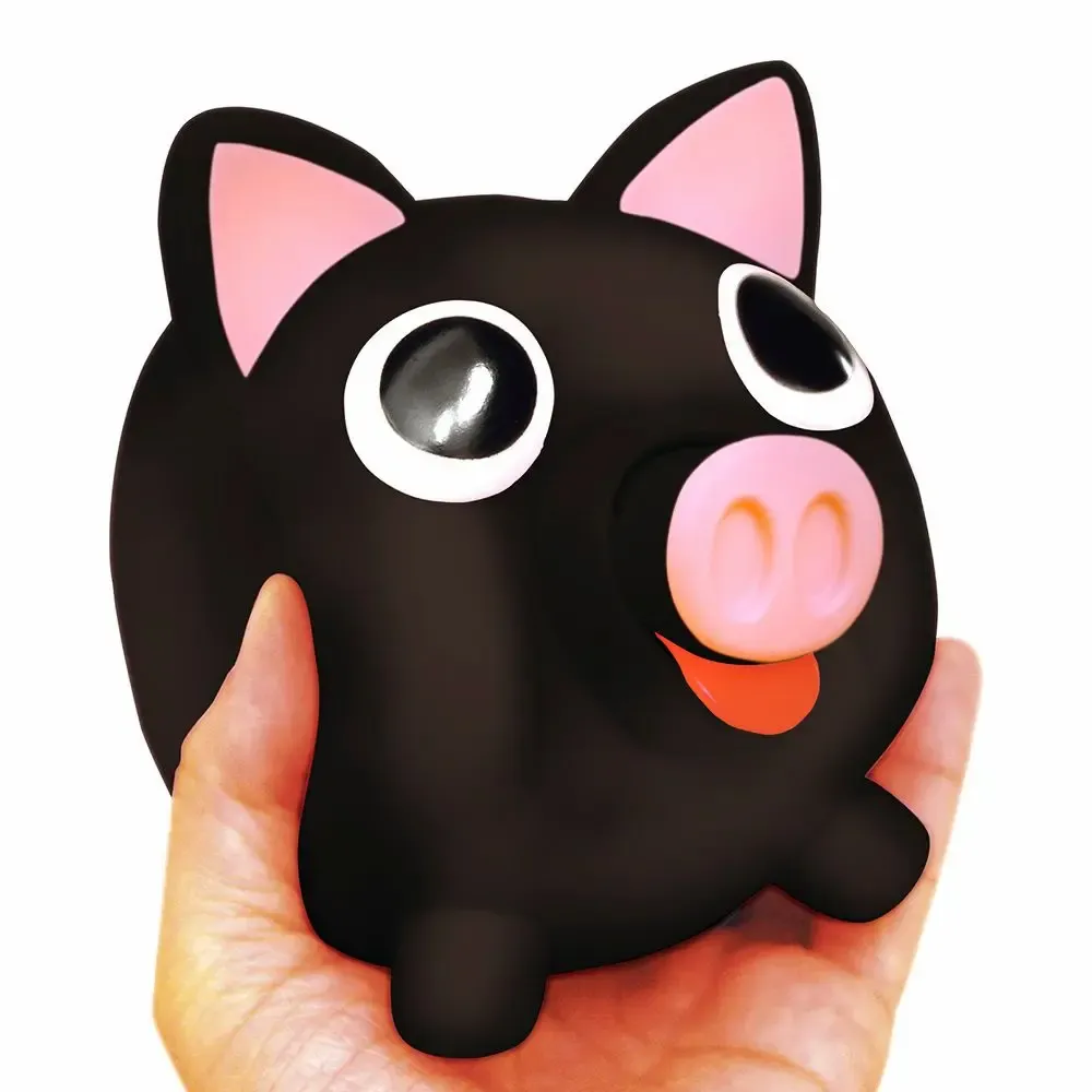 Gifts - Black pig piggy bank - Jiggy Bank/SANKYO TOYS collection - ABINGPLUS