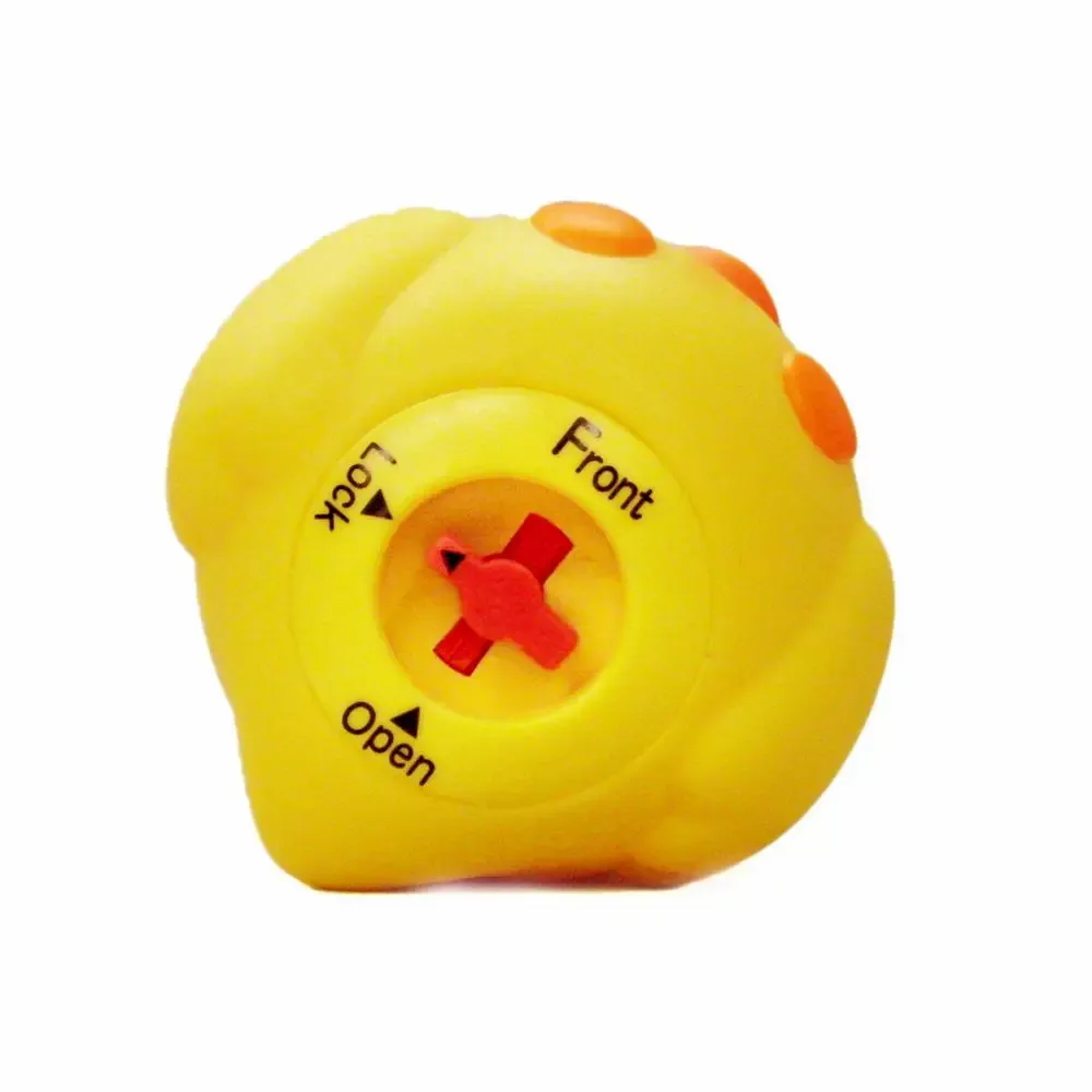 Toys - Yellow duck sprinkling water in the bath - Squirbbles/SANKYO TOYS collection - ABINGPLUS