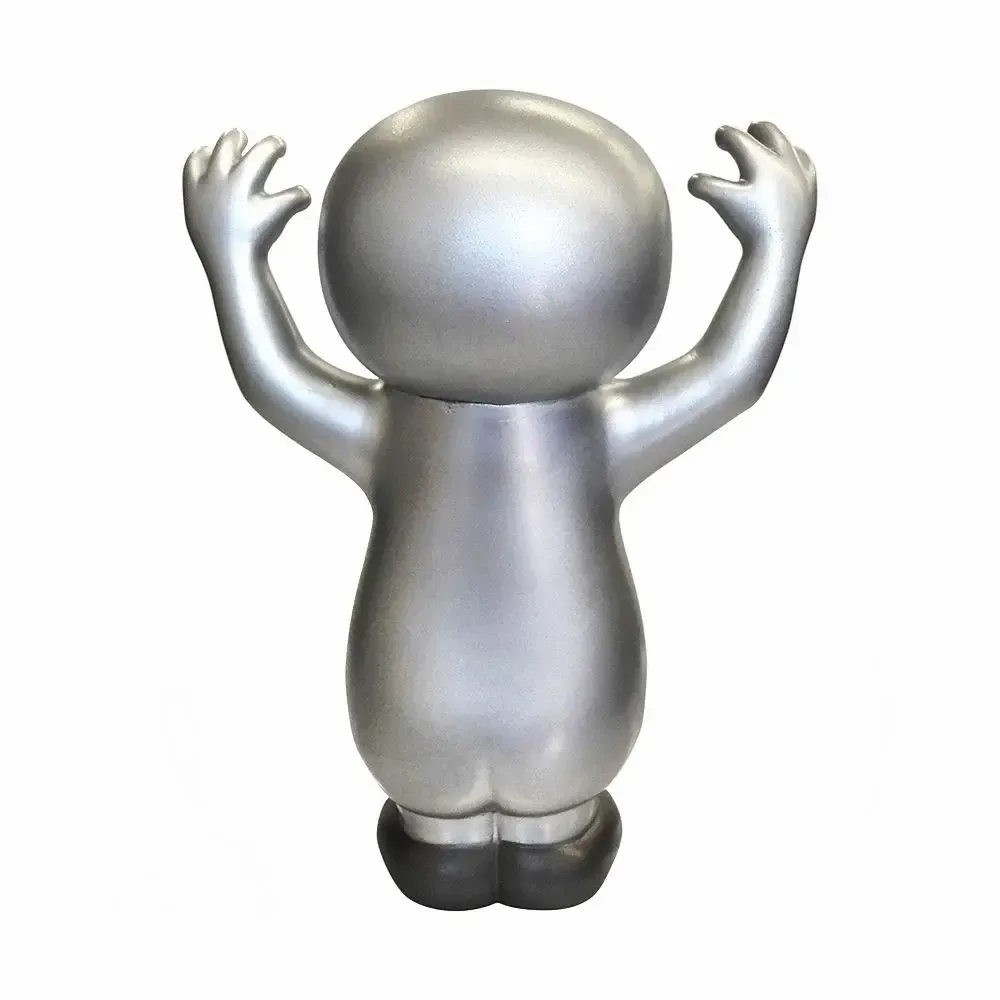 Jouets enfants - Alien rigolo argent - collection Silly Alien / SANKYO TOYS - ABINGPLUS