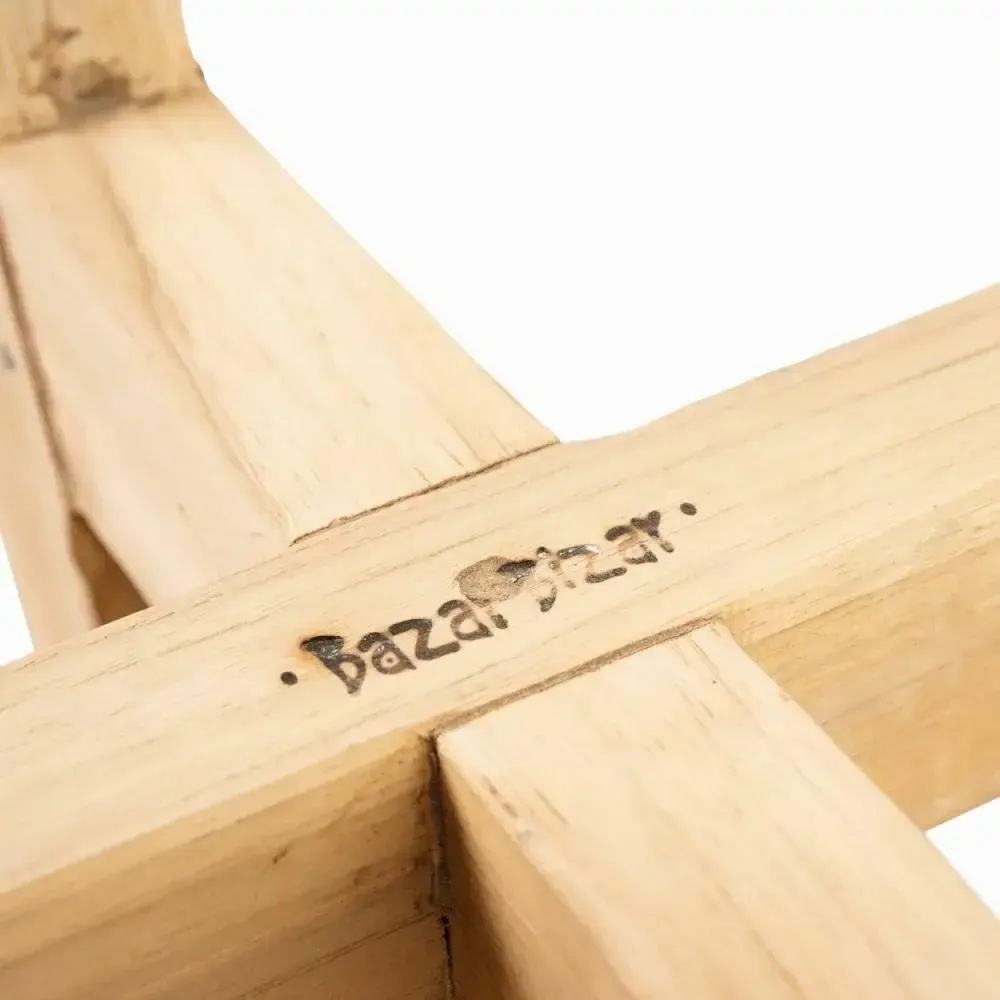 Stools - The Atziri Stool - Natural - BAZAR BIZAR LIVING