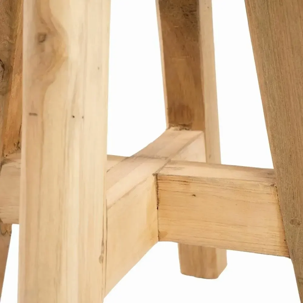 Stools - The Atziri Stool - Natural - BAZAR BIZAR LIVING
