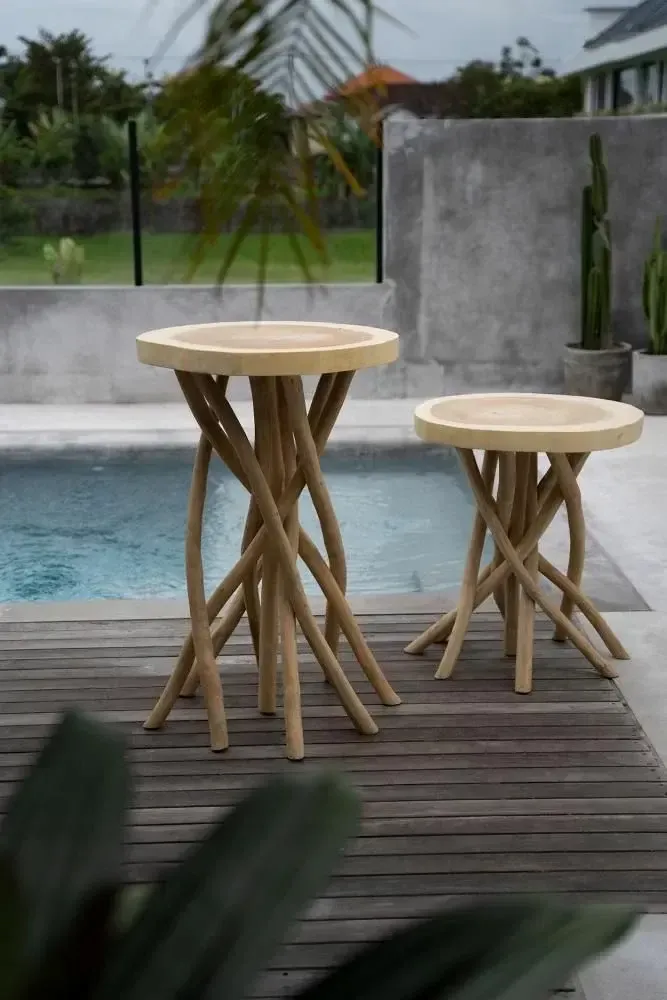 Tables basses - La Table de Bar Gili - BAZAR BIZAR LIVING