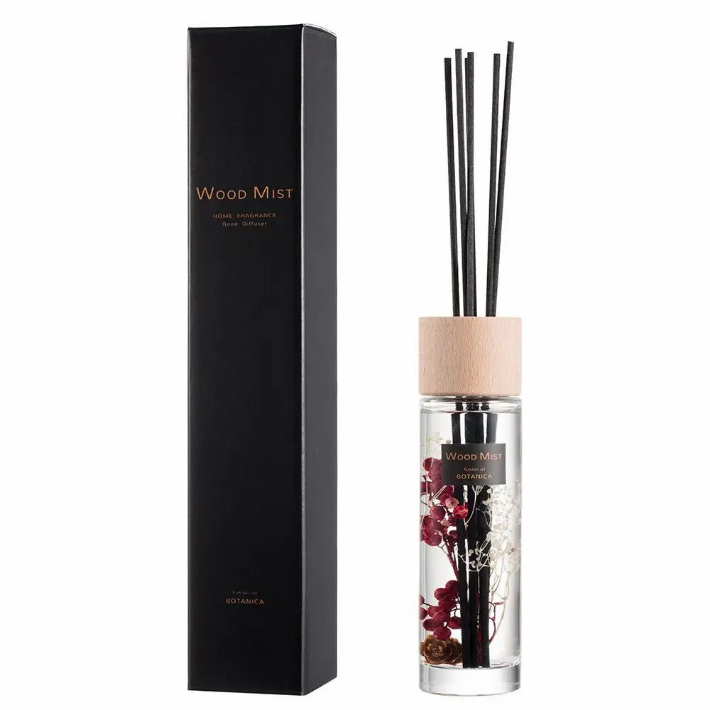 Floral decoration - 400ml room fragrance diffuser - Wood Mist collection/BOTANICA Fragrance Japan - ABINGPLUS