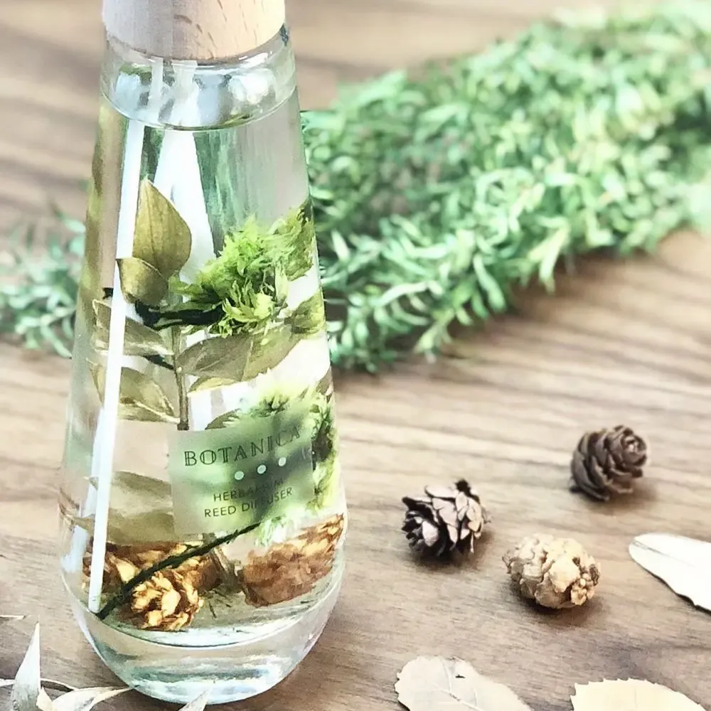 Floral decoration - 300ml room fragrance diffuser - Herbarium collection/BOTANICA Fragrance Japan - ABINGPLUS