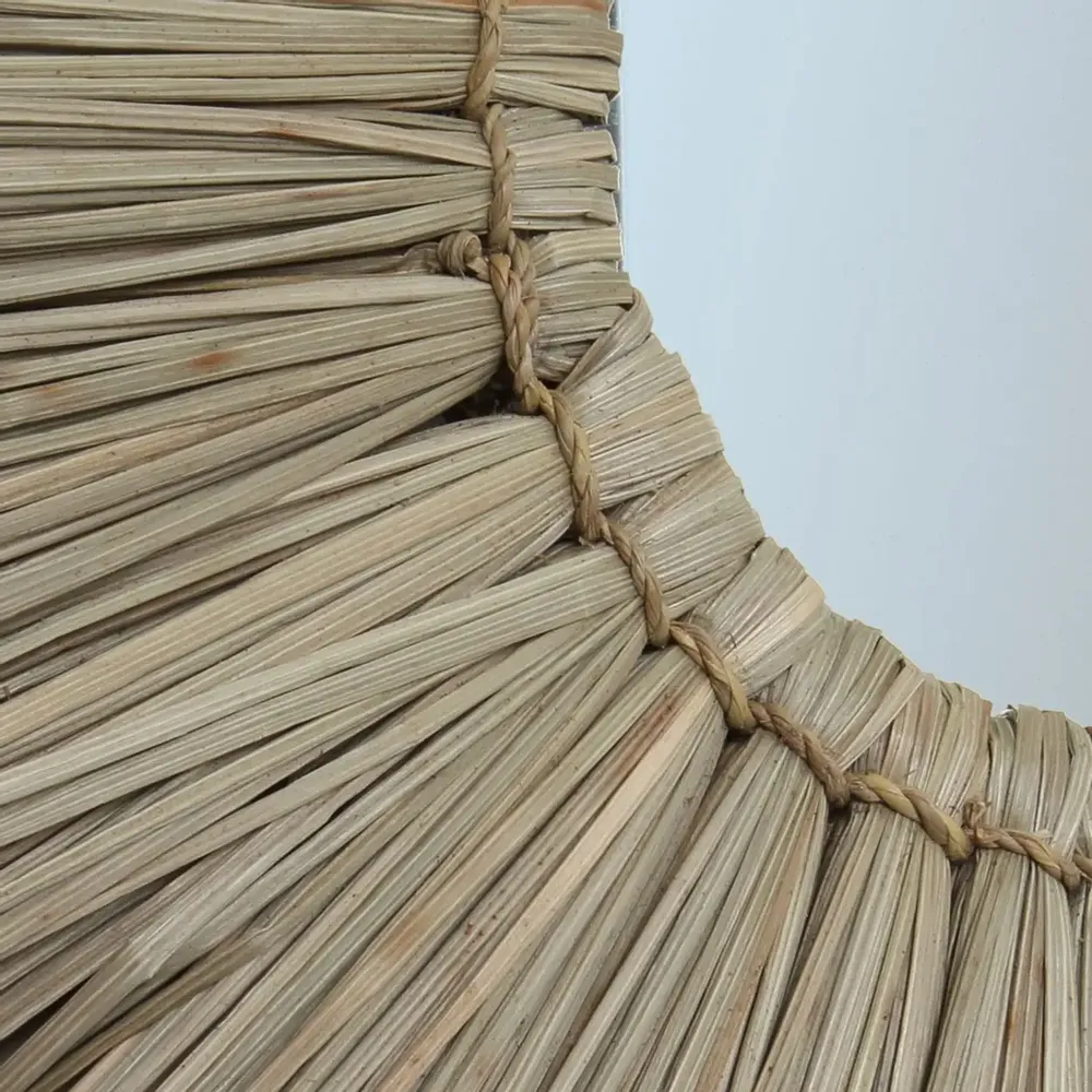 Miroirs - Le Miroir Alang Alang - Naturel - S - BAZAR BIZAR LIVING