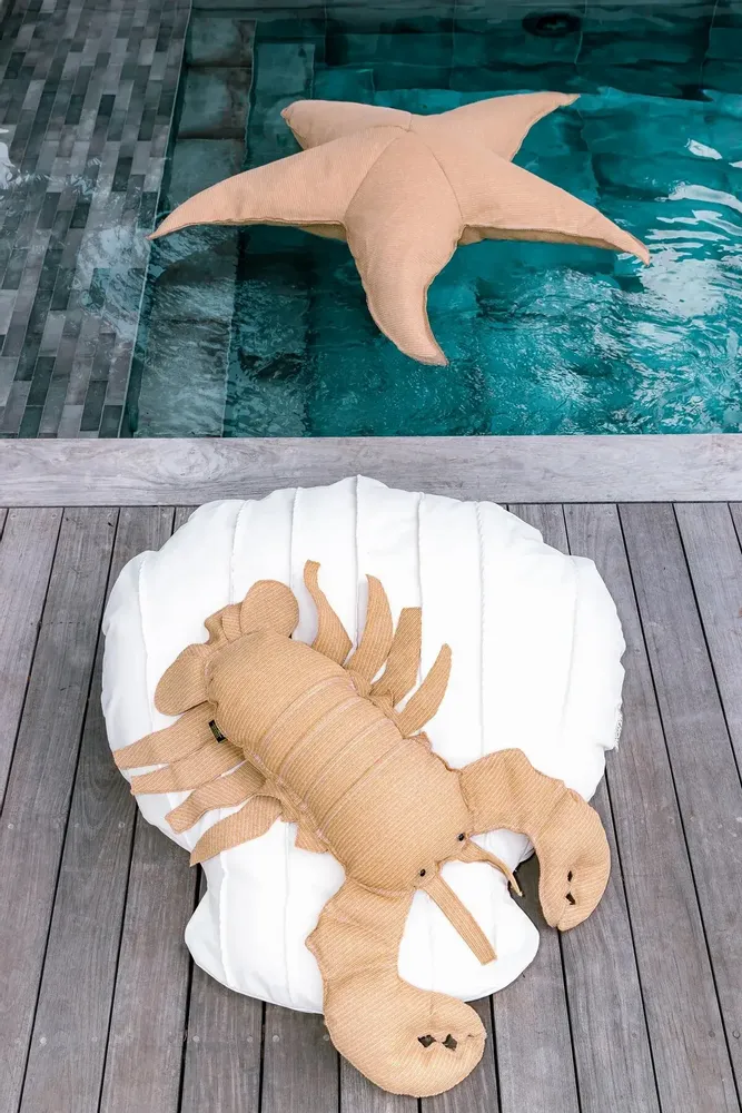 Cushions - Lobster outdoor cushion\" Raffia effect\ " - MX HOME