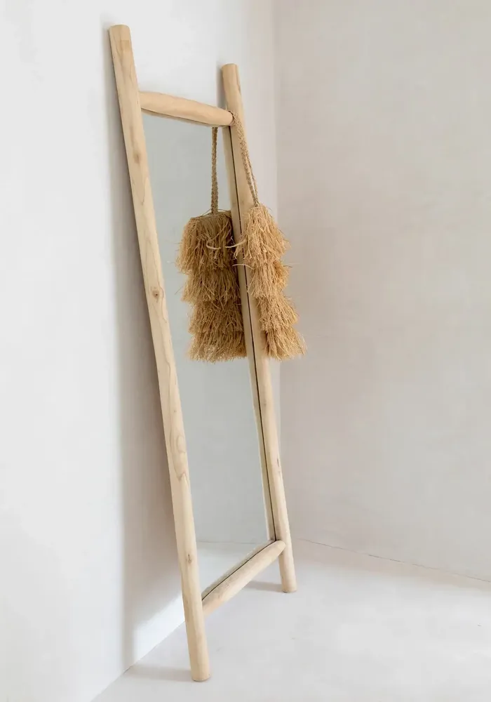 Mirrors - The Island Dressing Room Mirror - Natural - BAZAR BIZAR LIVING
