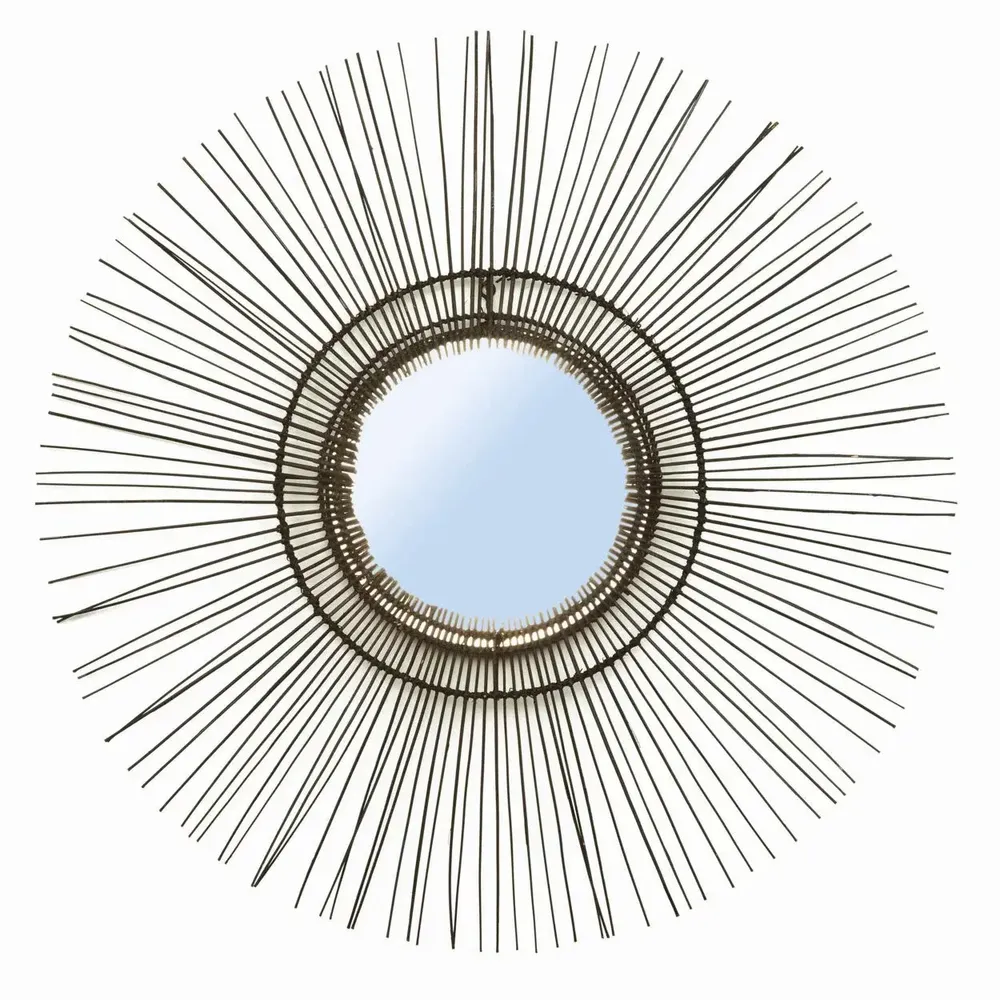 Miroirs - Le Miroir Tropical - Noir - L - BAZAR BIZAR LIVING
