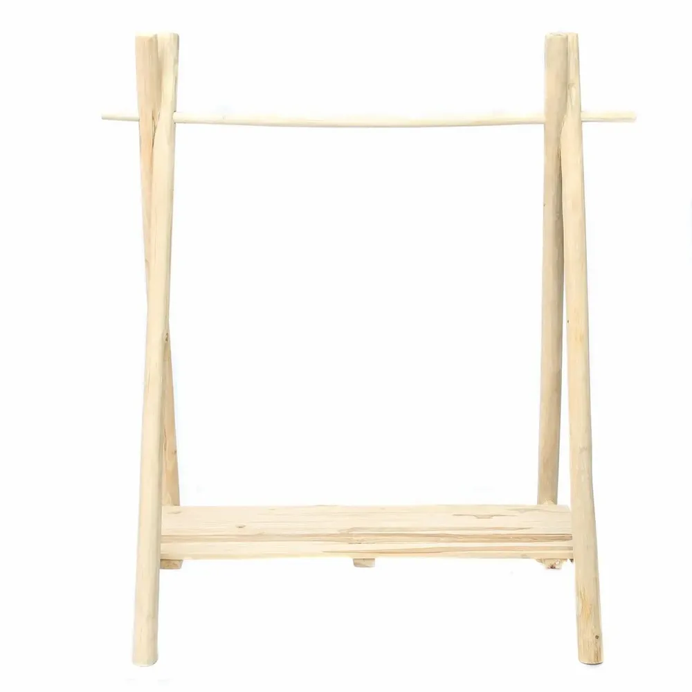 Wardrobe - The Cloth Rack - Natural - BAZAR BIZAR LIVING