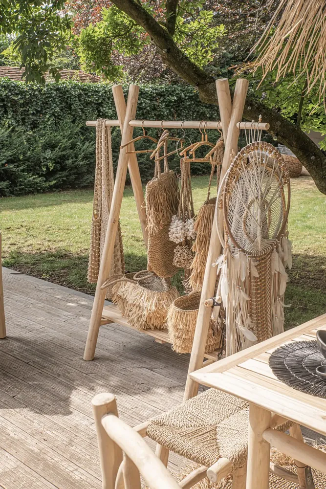 Wardrobe - The Cloth Rack - Natural - BAZAR BIZAR LIVING