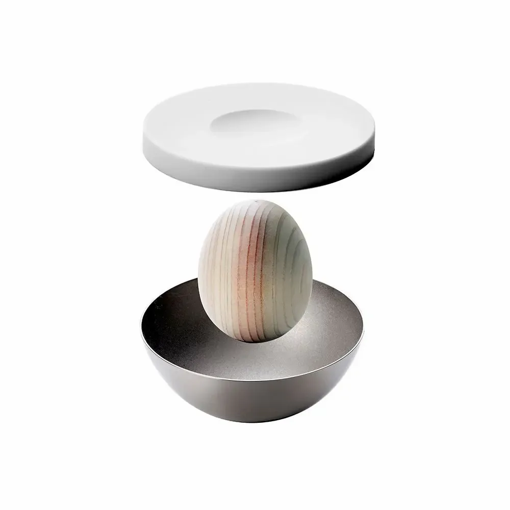 Ustensiles de cuisine - Mortier et pilon Sulu en acier inoxydable et en bois - collection EAtoCO / YOSHIKAWA - ABINGPLUS