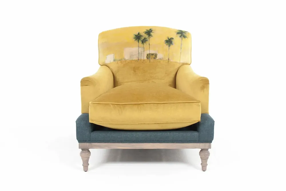 Armchairs - Bourbon Essence  Camion Verde Maison Lévy | Armchair - CREARTE COLLECTIONS