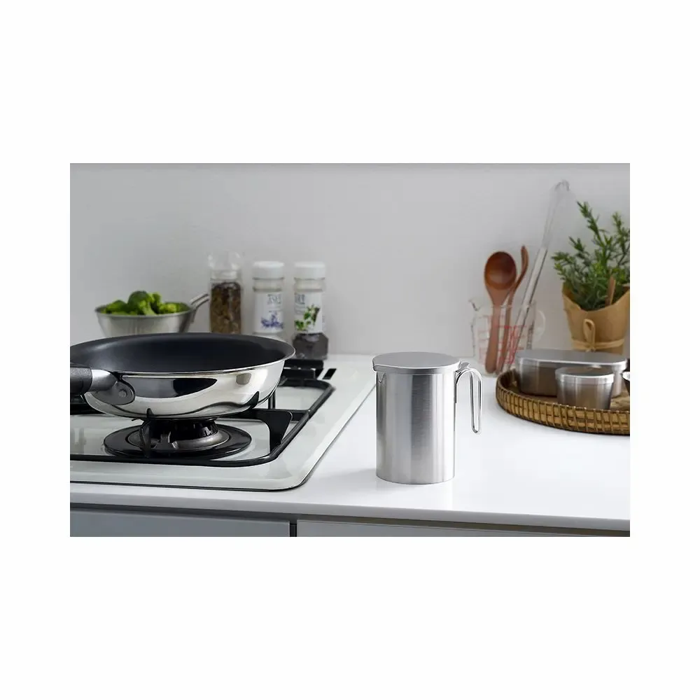 Kitchen utensils - Stainless steel frying oil pot - And/YOSHIKAWA collection - ABINGPLUS