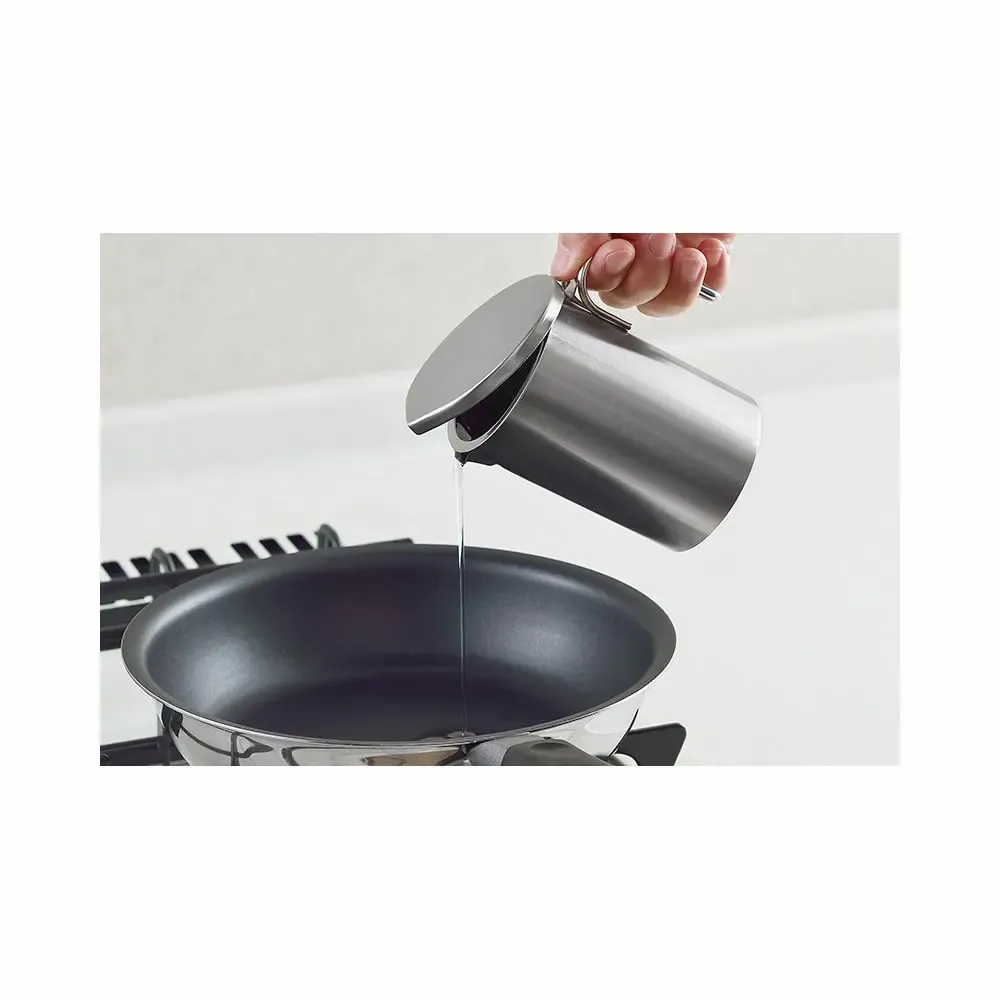Kitchen utensils - Stainless steel frying oil pot - And/YOSHIKAWA collection - ABINGPLUS
