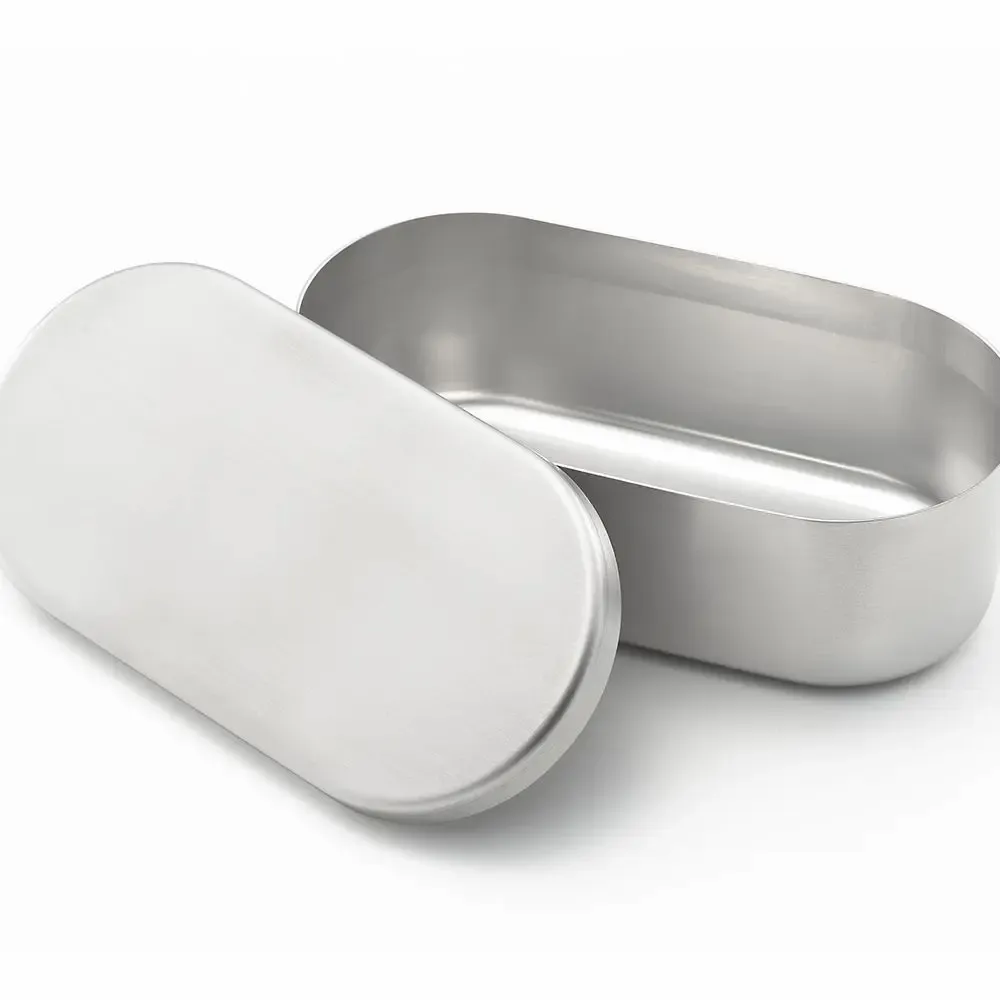 Ustensiles de cuisine - Boîte rectangulaire de 230 ml en acier inoxydable - collection And / YOSHIKAWA - ABINGPLUS