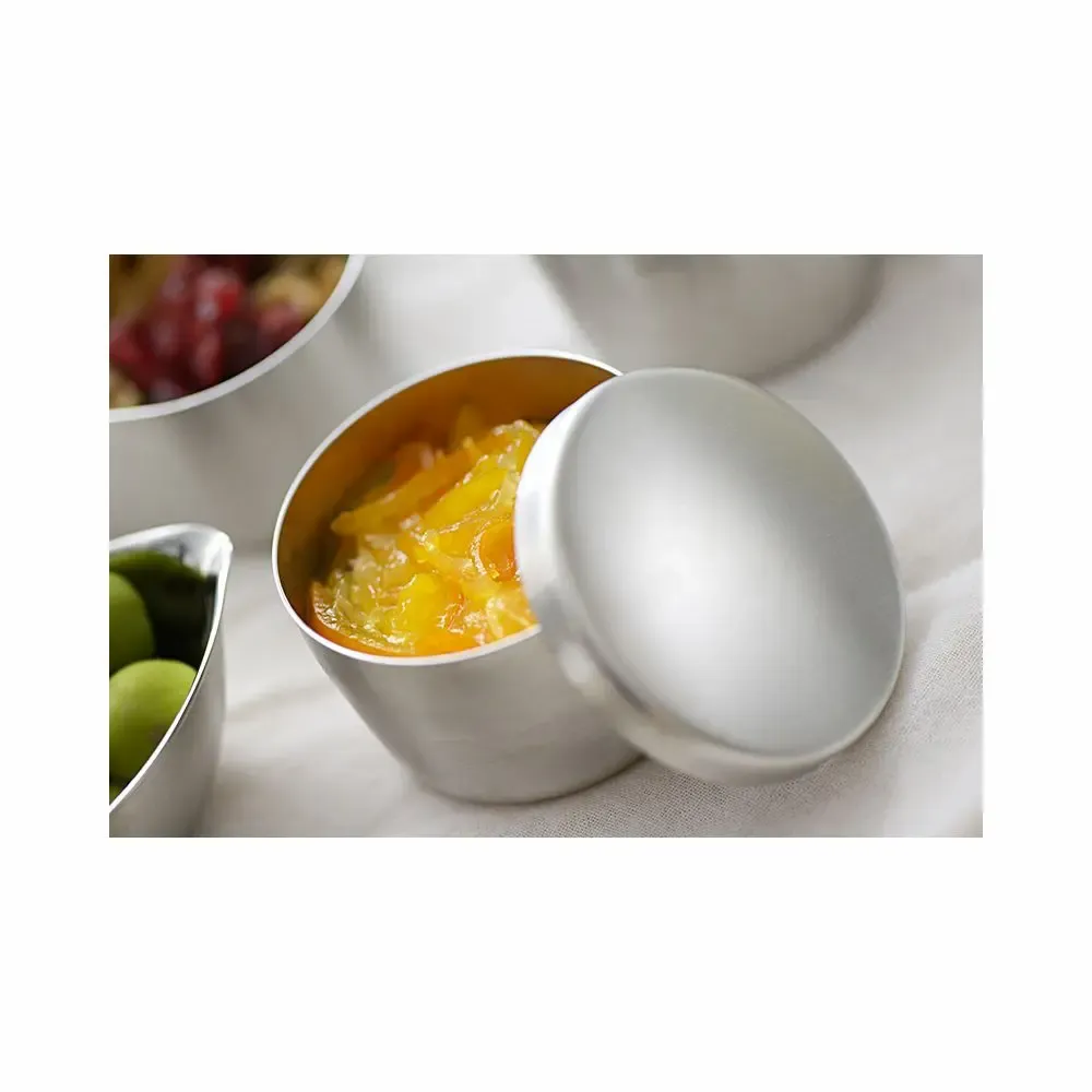 Kitchen utensils - Stainless steel round box - And/YOSHIKAWA collection - ABINGPLUS
