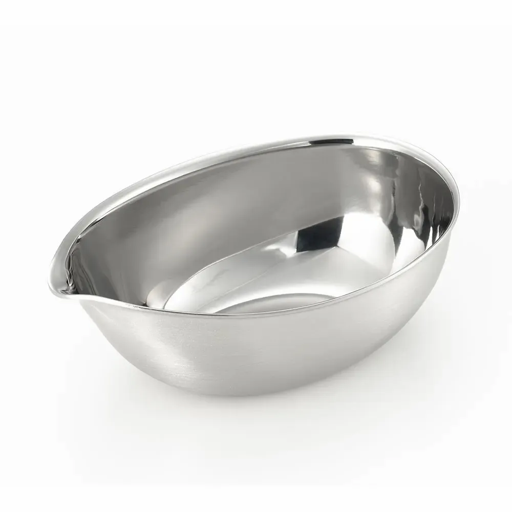 Kitchen utensils - 90ml stainless steel teardrop bowl - And/YOSHIKAWA collection - ABINGPLUS