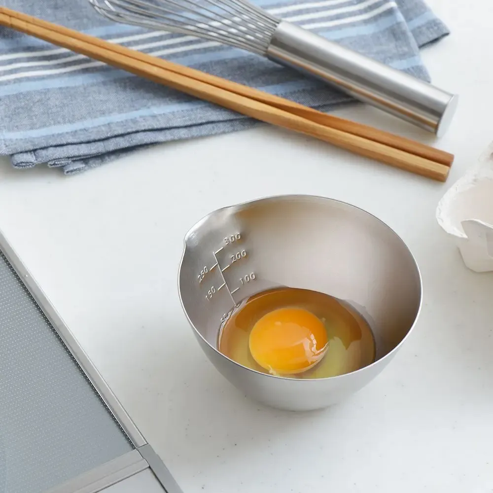 Kitchen utensils - Stainless steel kitchen measuring bowl - Aikata/YOSHIKAWA collection - ABINGPLUS