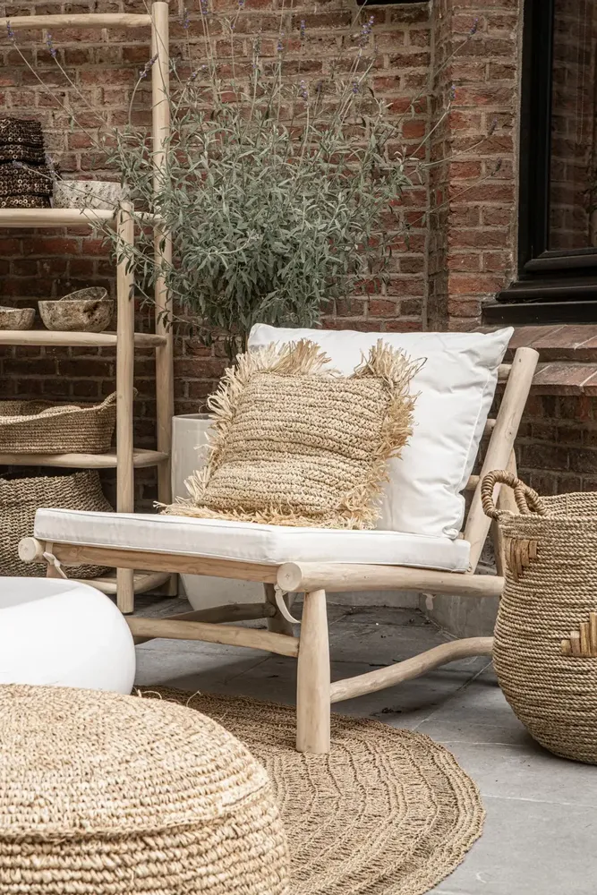 Bancs - Le Canapé Island Une Personne - Naturel Blanc - BAZAR BIZAR LIVING