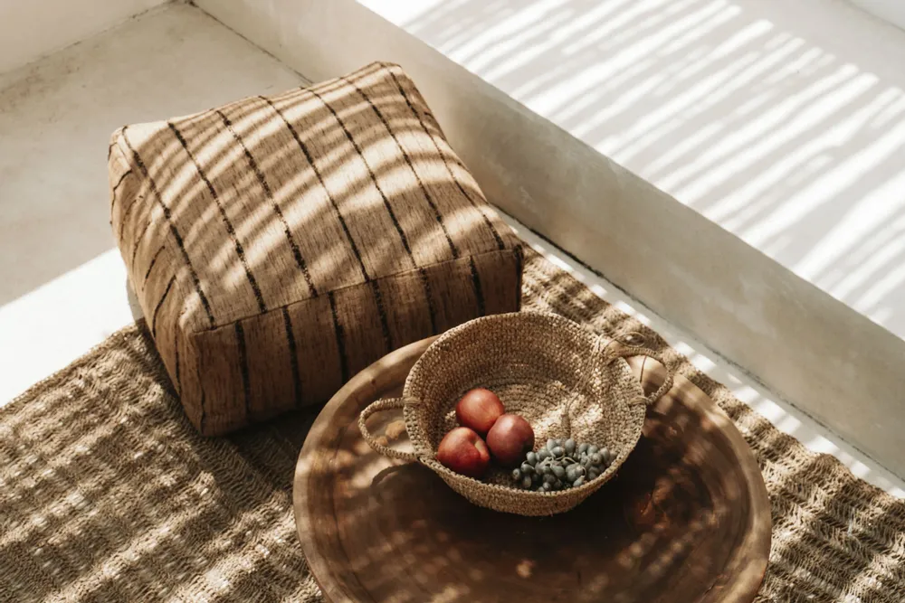 Coffrets et boîtes - Le Plateau en Raphia - Naturel - M - BAZAR BIZAR LIVING